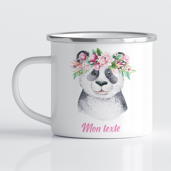 Tasse - Mug Émaillé Enfants - Panda