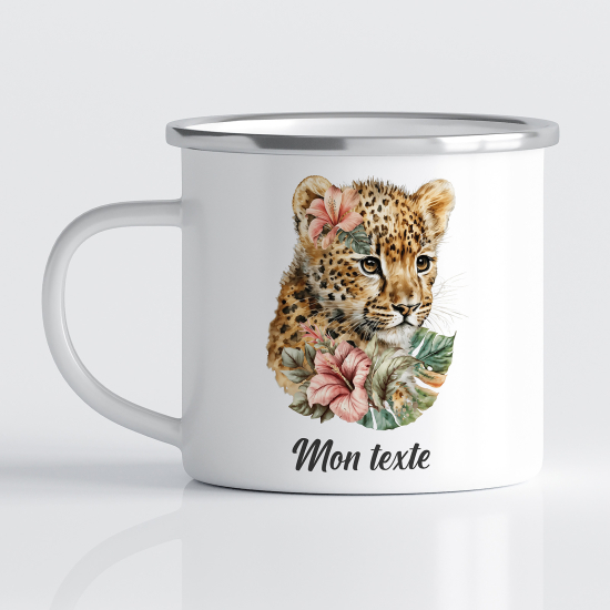 Tasse - Mug Émaillé Enfants - Tigre