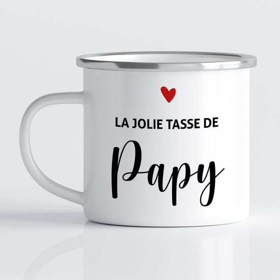 Tasse - Mug Émaillé - La jolie tasse de Papy