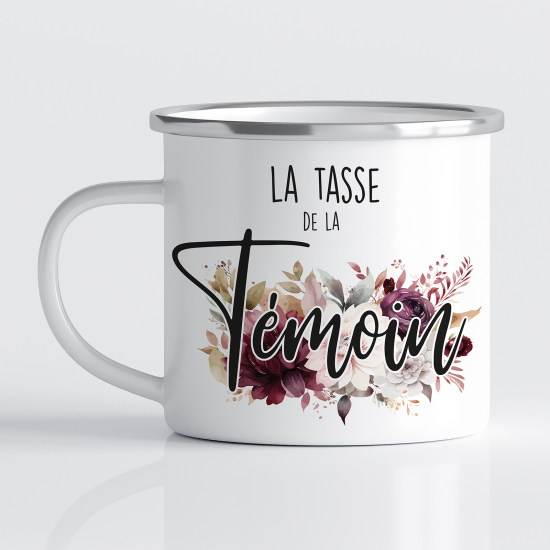 Tasse - Mug Émaillé - La Tasse de la Témoin