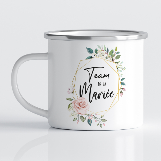 Tasse - Mug Émaillé - Team de la Mariée