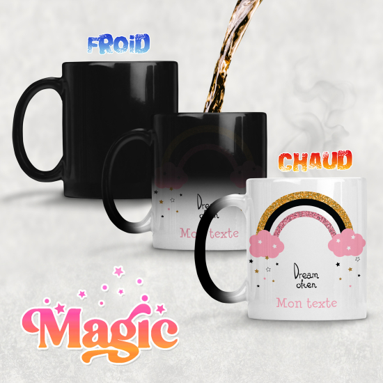 Tasse - Mug Magique - Arc-en-ciel