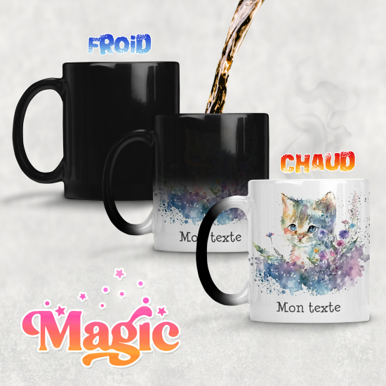 Tasse - Mug Magique - Chaton