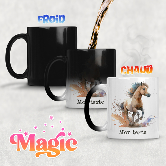 Tasse - Mug Magique - Cheval