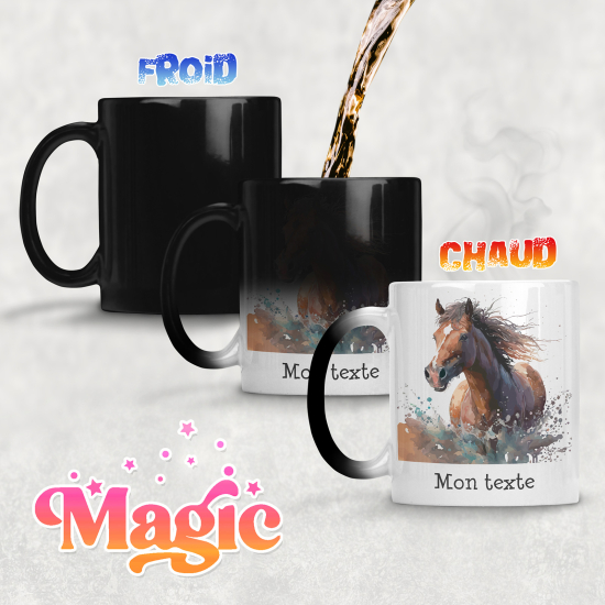 Tasse - Mug Magique - Cheval