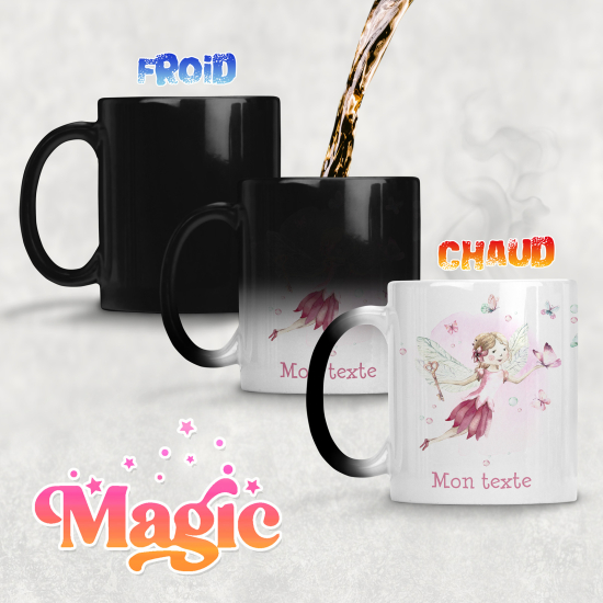 Tasse - Mug Magique - Fée Papillons