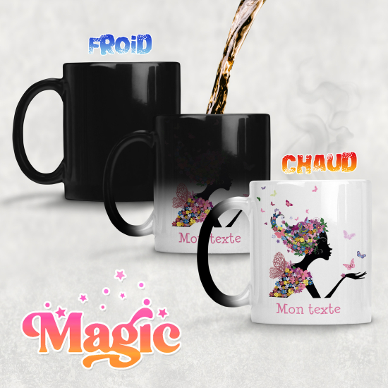 Tasse - Mug Magique - Fée Papillons