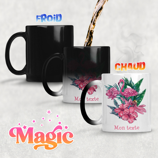 Tasse - Mug Magique - Fleurs