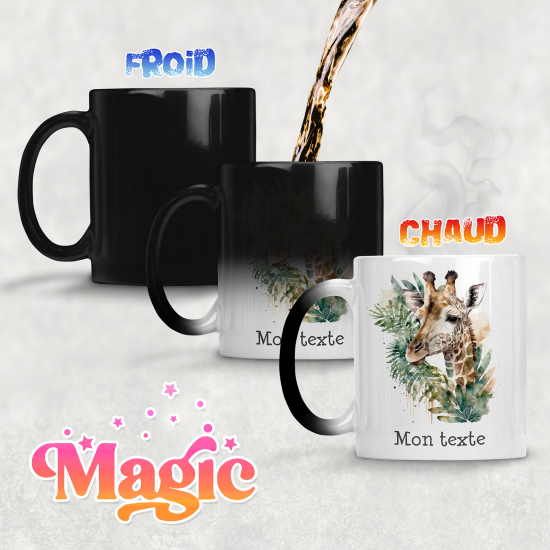 Tasse - Mug Magique - Girafe