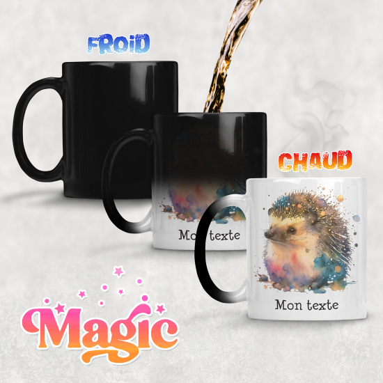 Tasse - Mug Magique - Hérisson