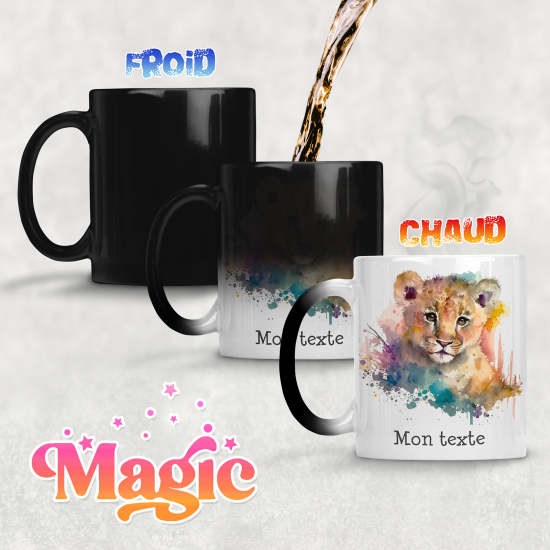 Tasse - Mug Magique - Lionceau