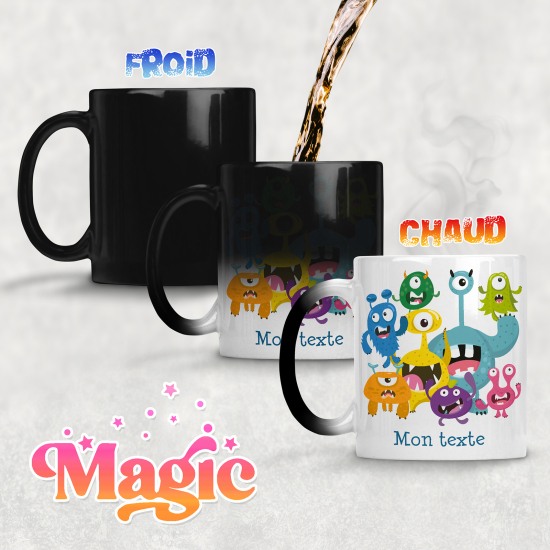 Tasse - Mug Magique - Monstres