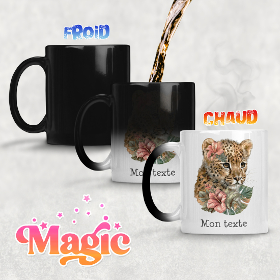 Tasse - Mug Magique - Petite Panthère