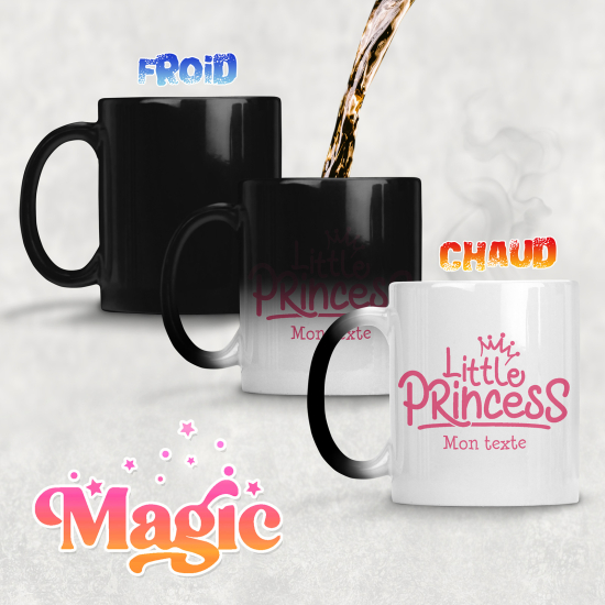 Tasse - Mug Magique - Petite princesse