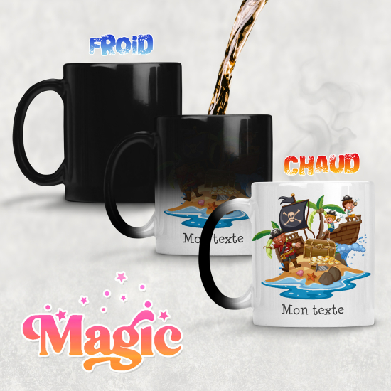 Tasse - Mug Magique - Pirates