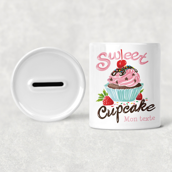 Tirelire Enfants - Sweet Cupcake