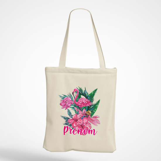 Tote Bag - Flamant rose