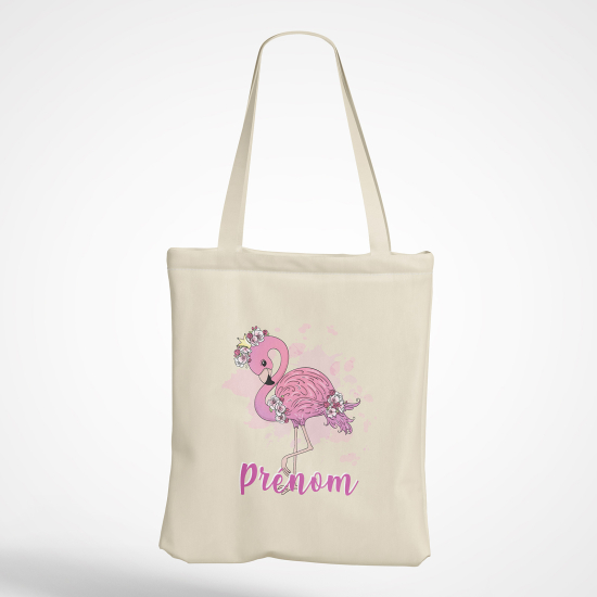 Tote Bag - Flamant rose