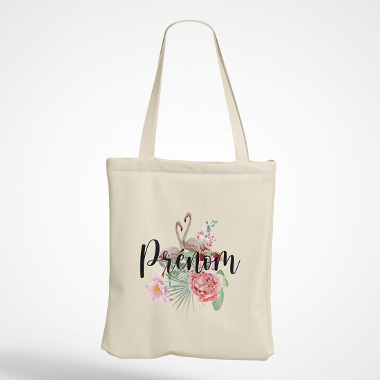 Tote Bag - Flamants roses