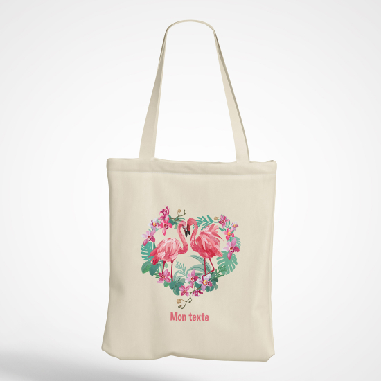 Tote Bag - Flamants roses