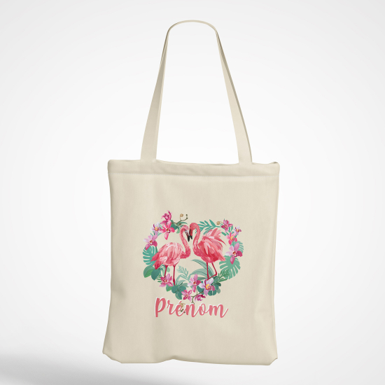 Tote Bag - Flamants roses