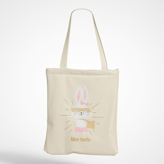 Tote Bag - Lapin super-héros