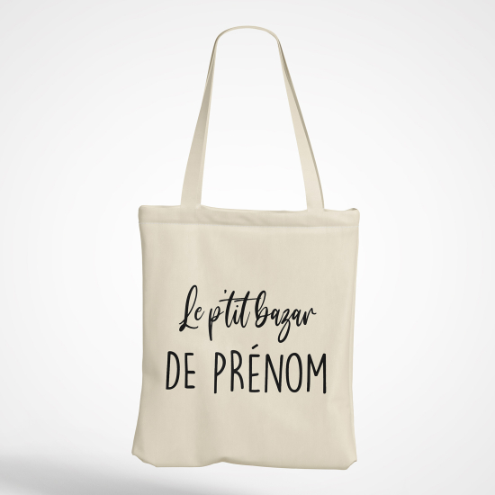 Tote Bag - Le p'tit bazar de Prénom