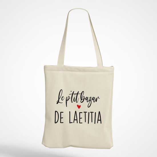 Tote Bag - Le p'tit bazar de Prénom