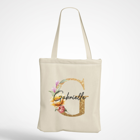 Tote Bag Monogramme - Lettre G