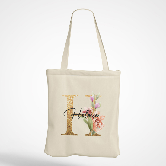 Tote Bag Monogramme - Lettre H