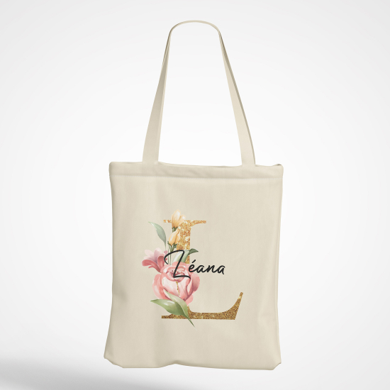 Tote Bag Monogramme - Lettre L