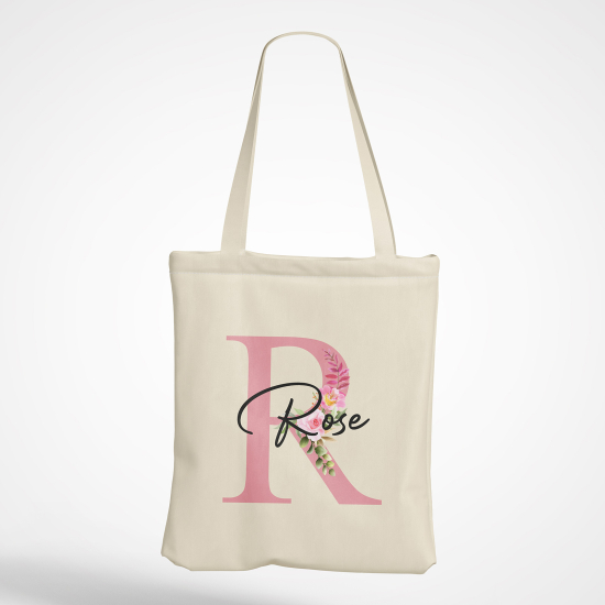 Tote Bag Monogramme - Lettre R