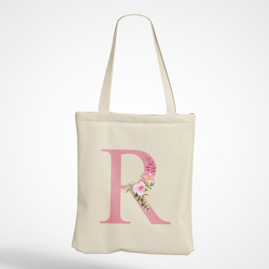 Tote Bag Monogramme - Lettre R