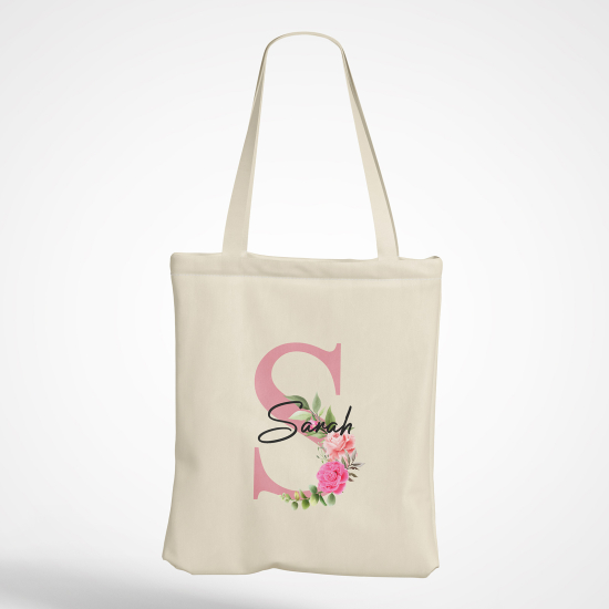 Tote Bag Monogramme - Lettre S