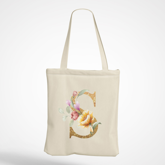 Tote Bag Monogramme - Lettre S