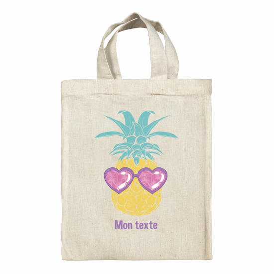 Tote bag personnalisé - Ananas