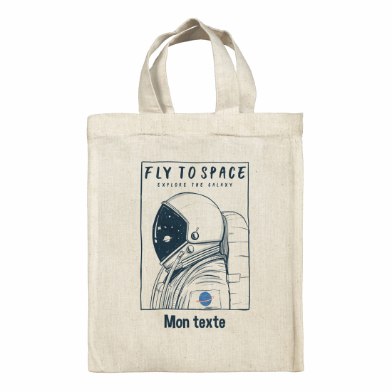 Tote bag personnalisé - Astronaute