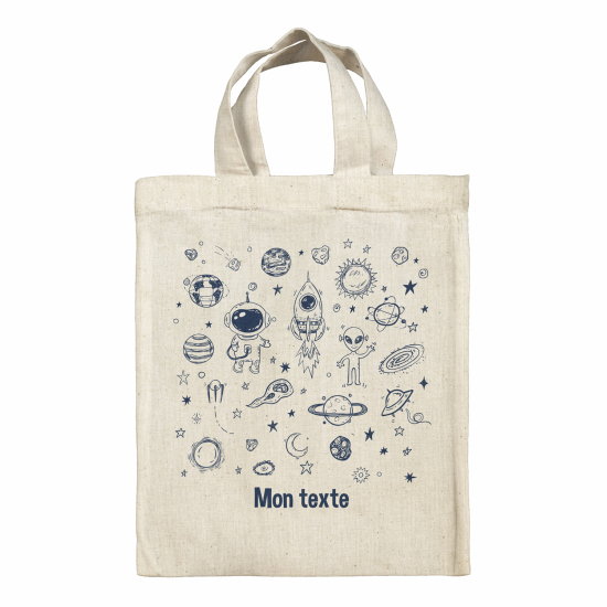 Tote bag personnalisé - Galaxie