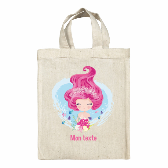 Tote bag personnalisé - Sirène