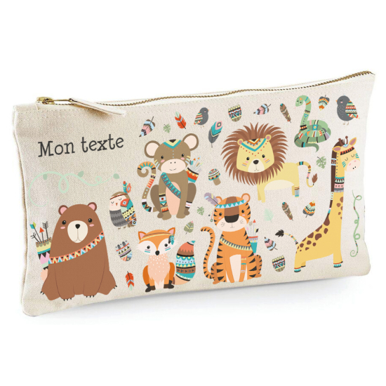 Trousse - Animaux de la jungle