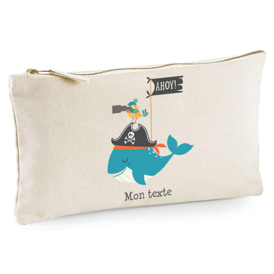 Trousse - Baleine pirate