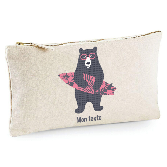 Trousse - Ours surfeur