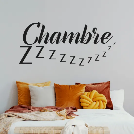 Sticker Mural - Chambre Zzzzz...