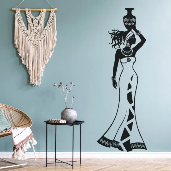 Sticker Mural - Femme africaine