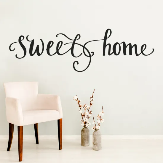 Sticker Mural - Sweet Home