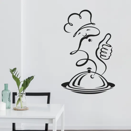 Sticker Mural - Cuisine