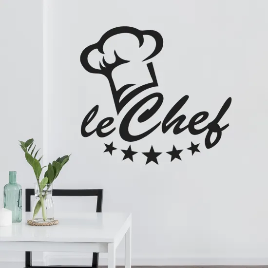 Sticker Mural - Chef Cuisine