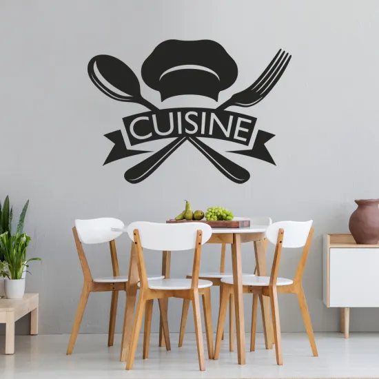 Sticker Mural - Cuisine