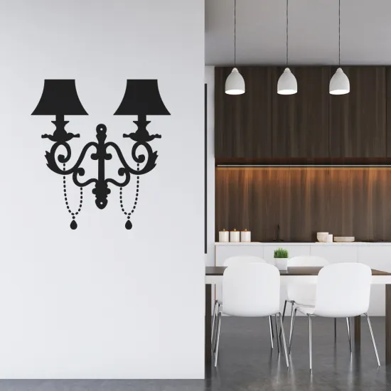 Sticker Mural - Lampes