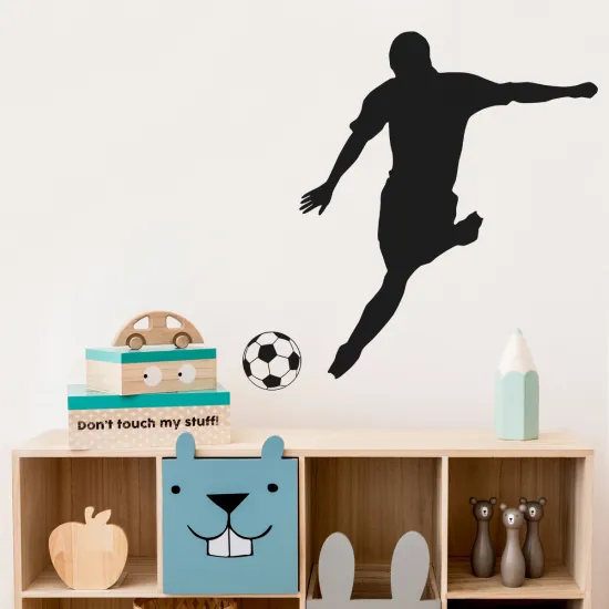 Sticker Mural - Footballeur